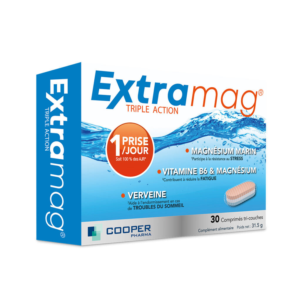 EXTRAMAG Triple Action, Comprimé à sucer