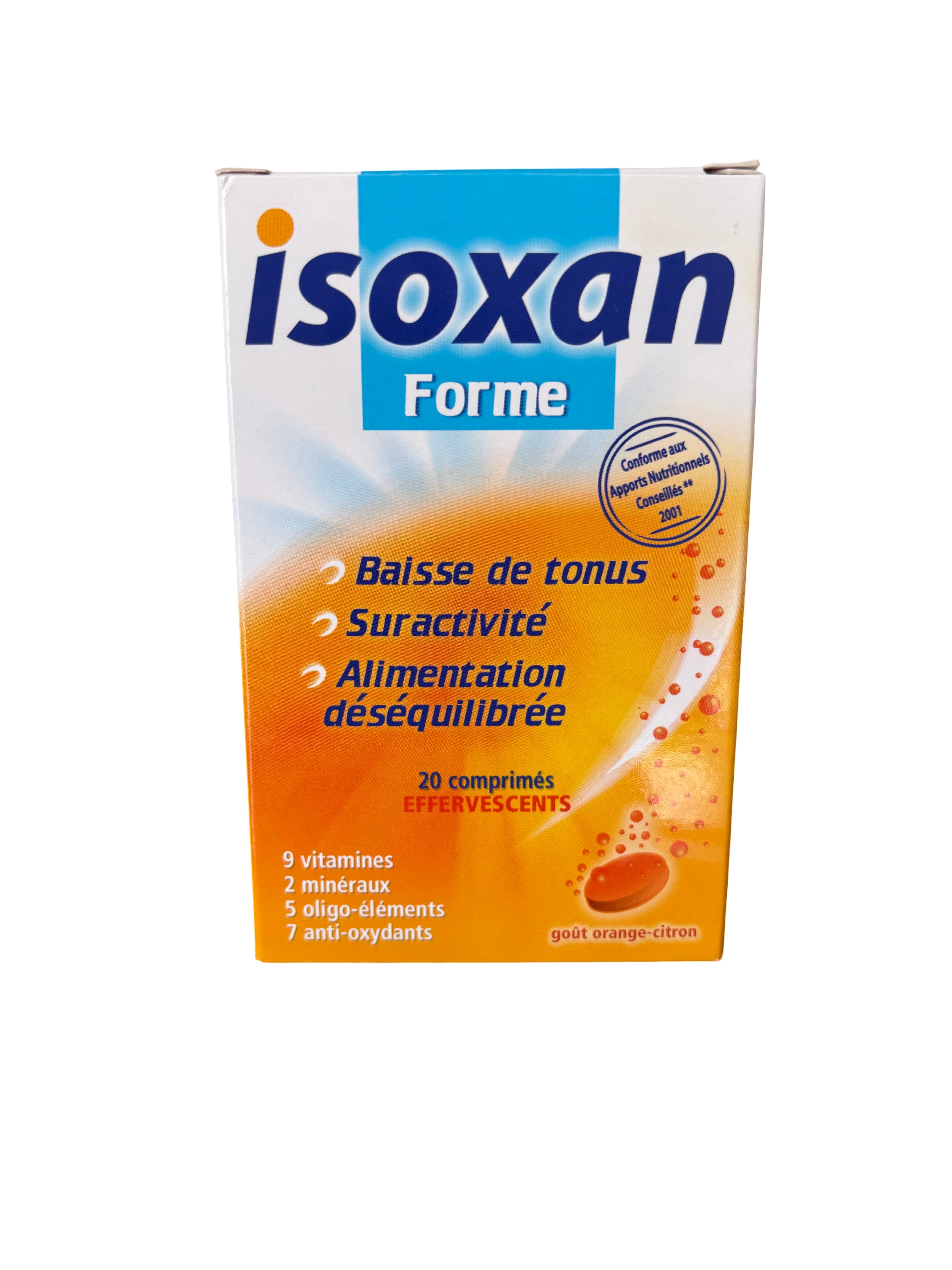 ISOXAM Forme Comprimés Effervescents