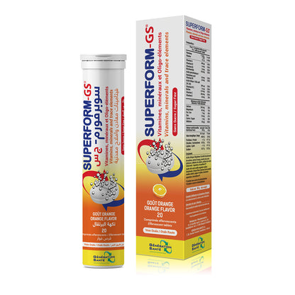 SUPERFORM-GS, Comprimé effervescent