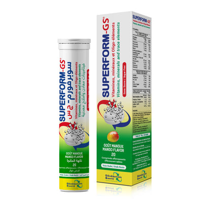 SUPERFORM-GS, Comprimé effervescent