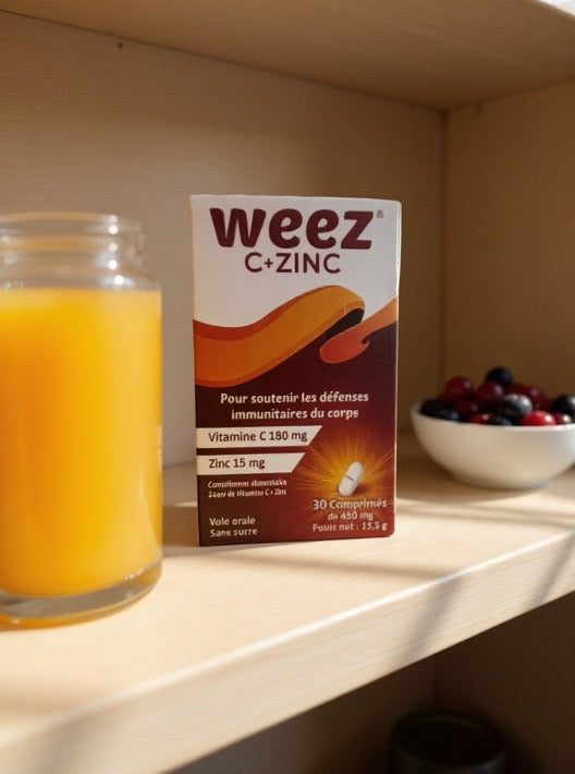 WEEZ C + ZINC Comprimés