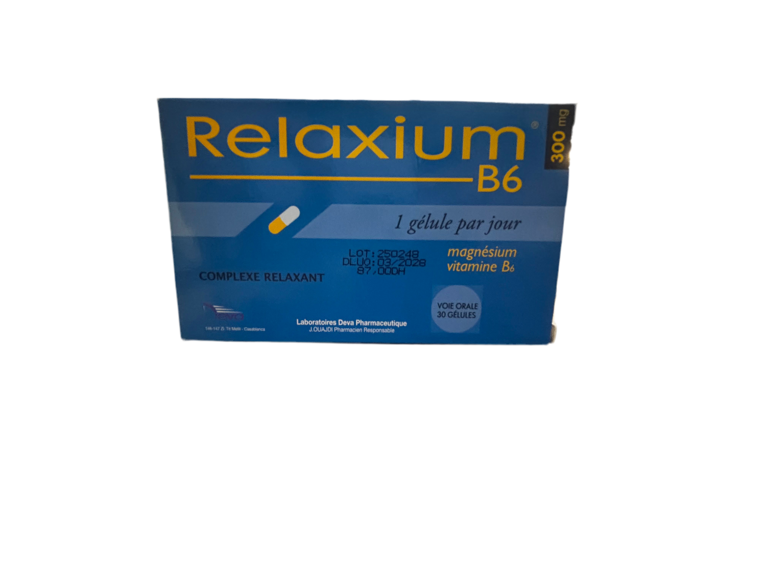 RELAXIUM Comprimés