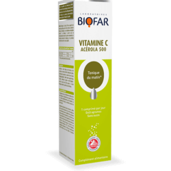 BIOFAR VITAMINE C ACÉROLA 500