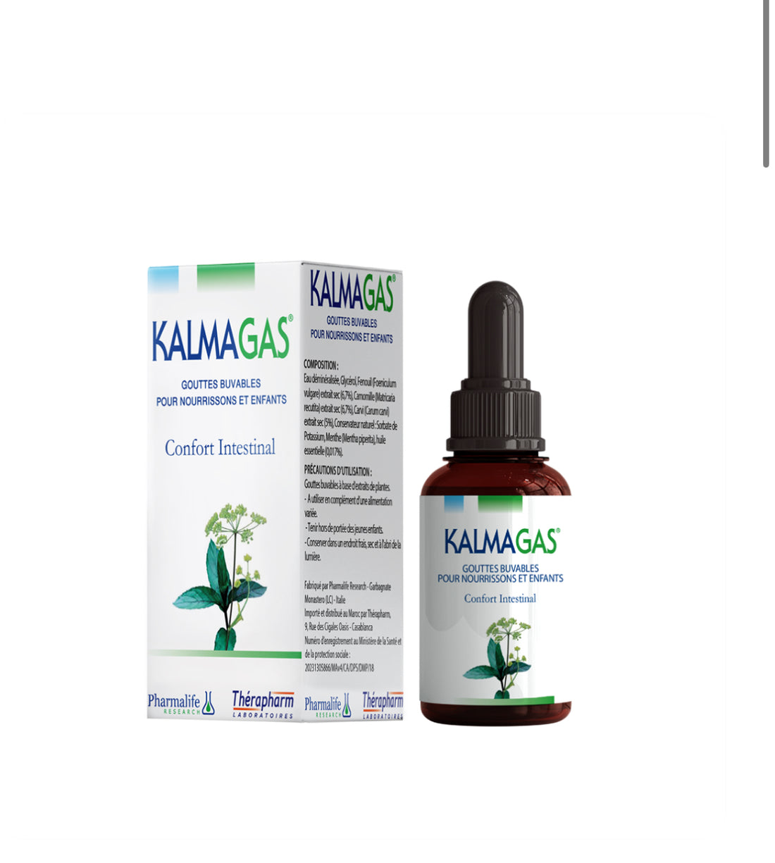 KALMAGAS Gouttes Buvables Confort Intestinal