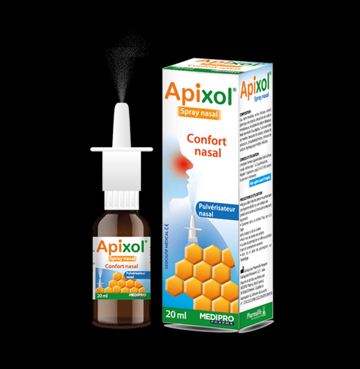 APIXOL , Spray goutte nasale