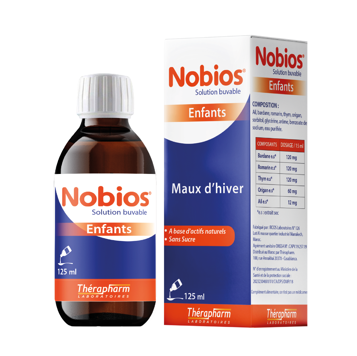 NOBIOS Solution Buvable Enfants