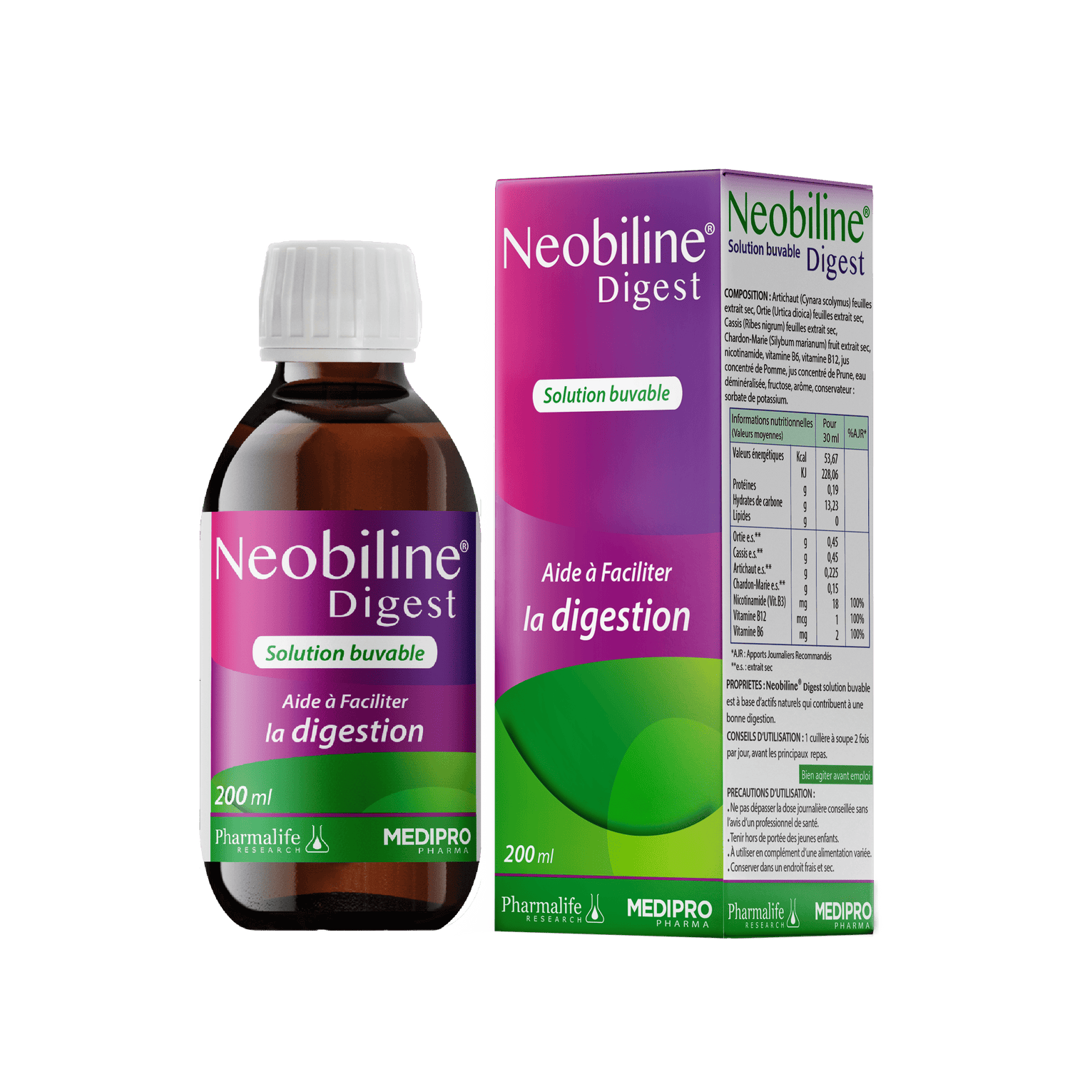 NEOBILINE Digest Sirop